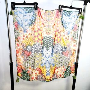 Colorful Patterned Scarf